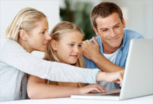 Monitor your children's internet activity